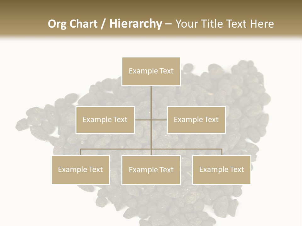 A Pile Of Dog Food On A White Background PowerPoint Template