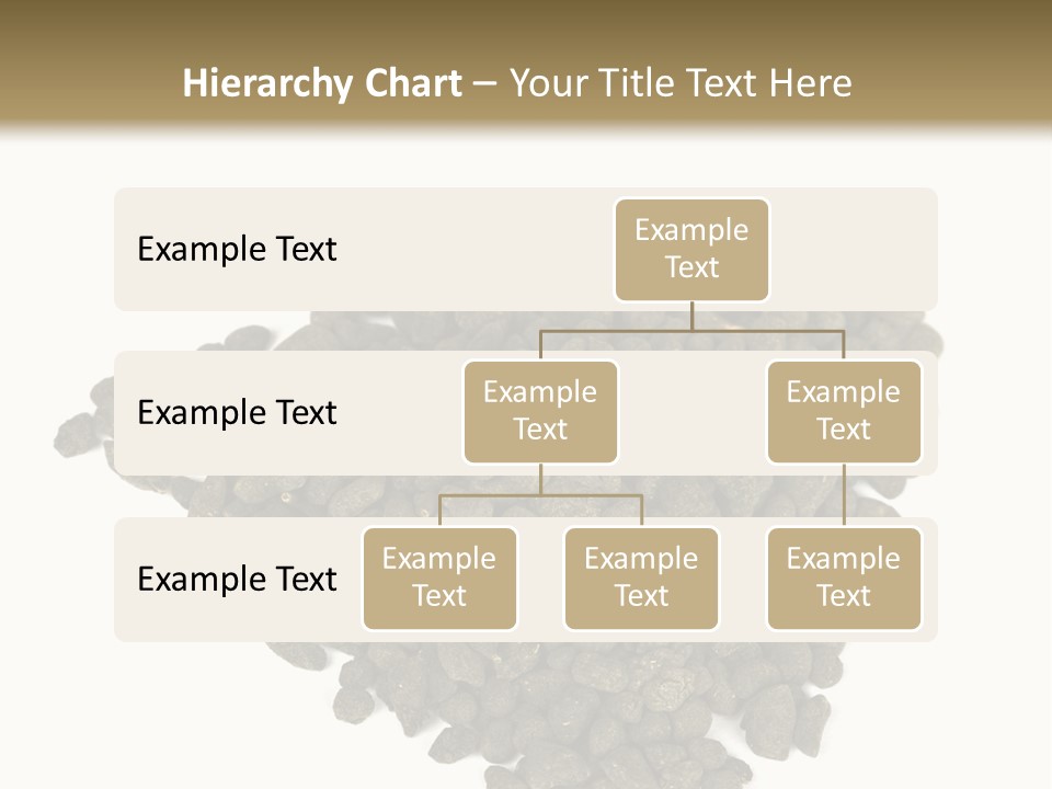 A Pile Of Dog Food On A White Background PowerPoint Template