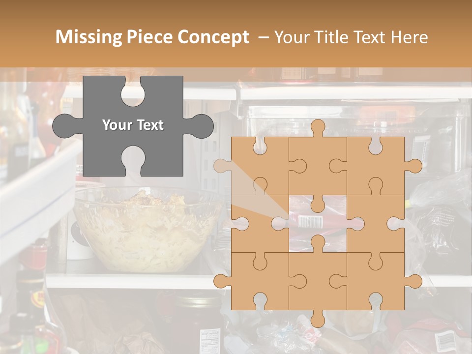 Open Ingredients Cheese PowerPoint Template