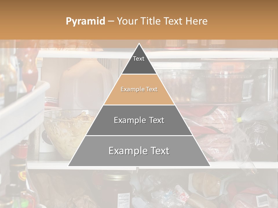 Open Ingredients Cheese PowerPoint Template