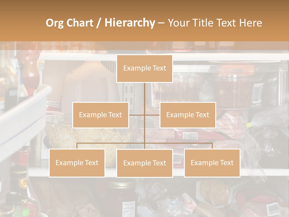 Open Ingredients Cheese PowerPoint Template
