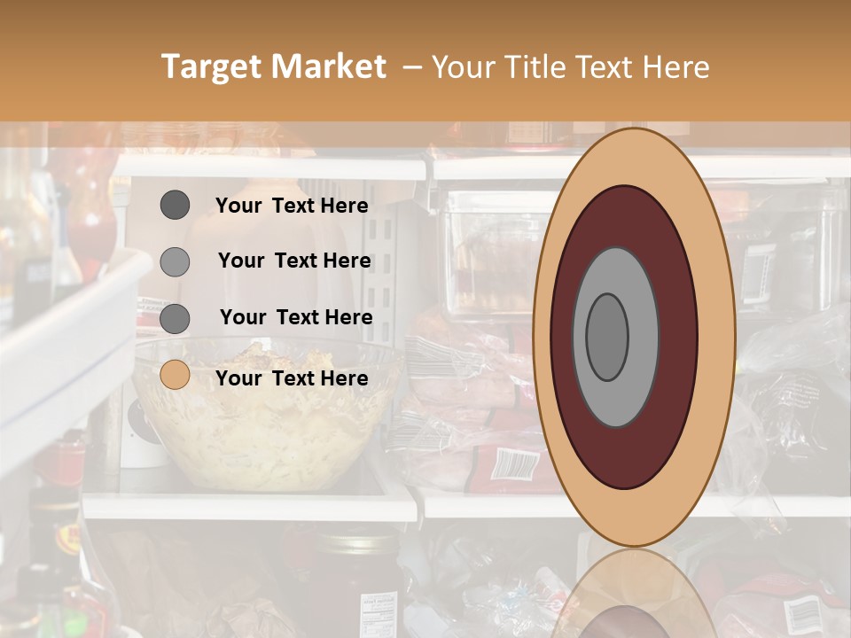 Open Ingredients Cheese PowerPoint Template