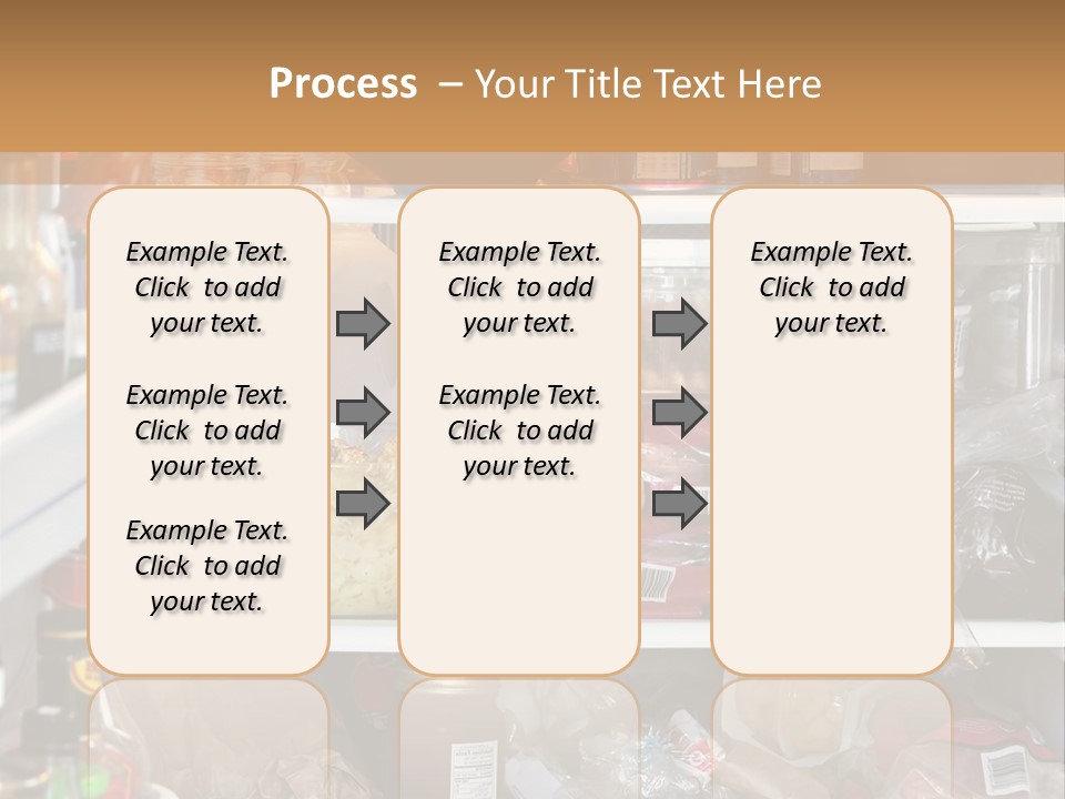 Open Ingredients Cheese PowerPoint Template