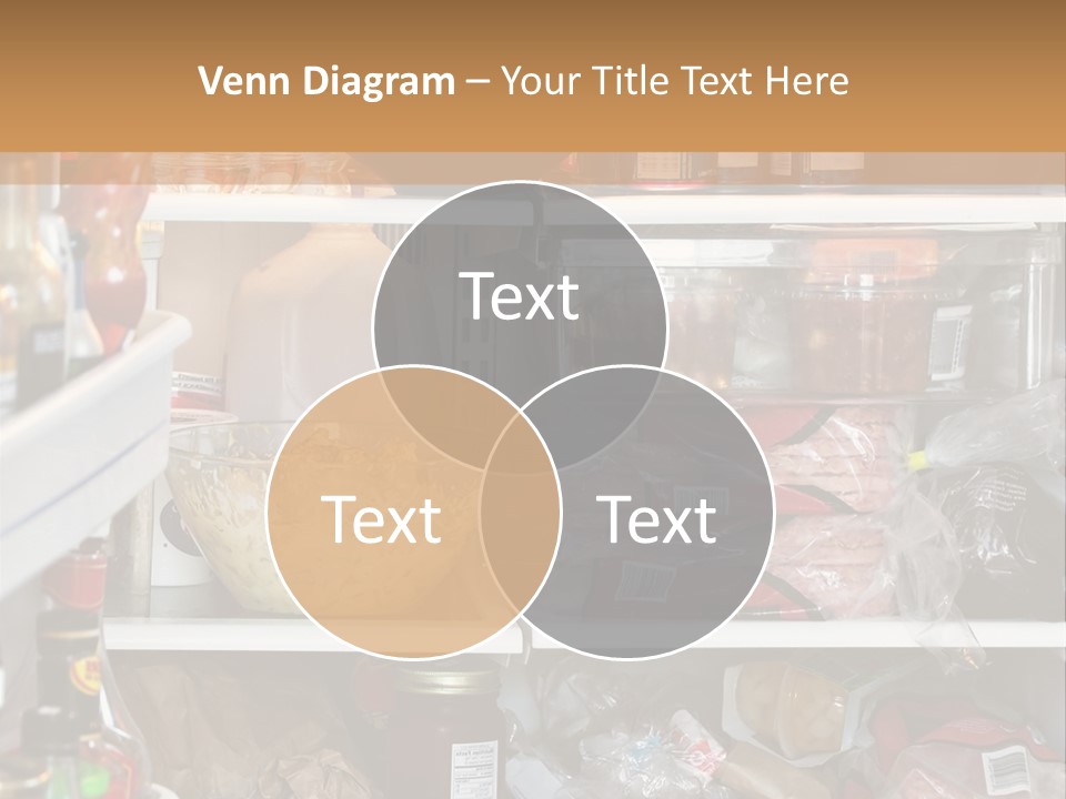 Open Ingredients Cheese PowerPoint Template