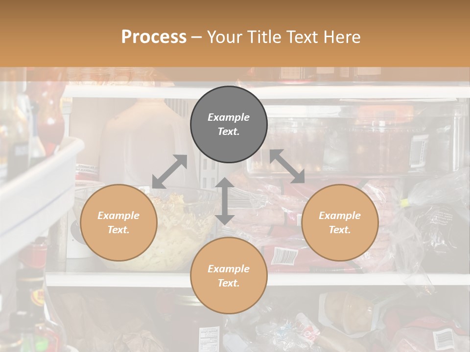 Open Ingredients Cheese PowerPoint Template