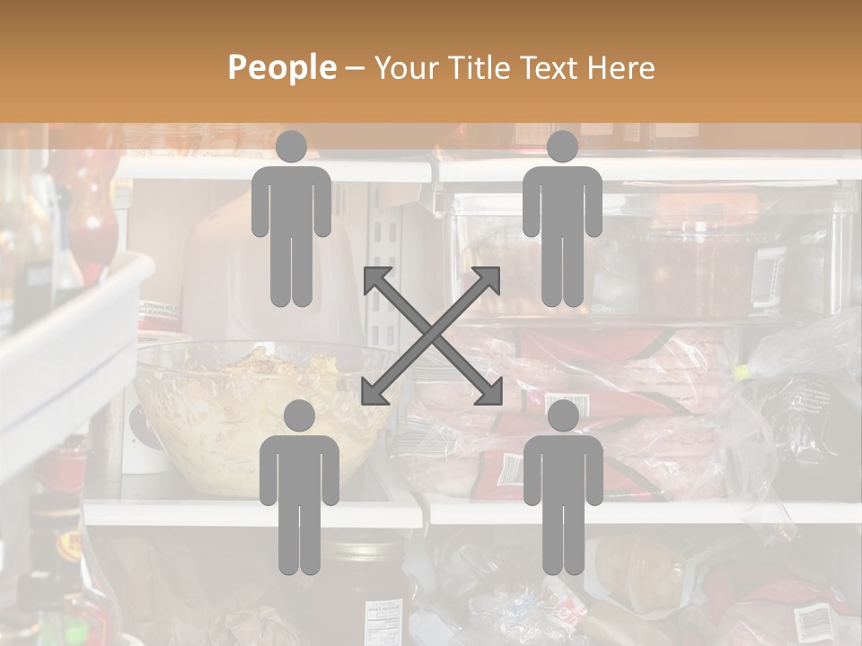 Open Ingredients Cheese PowerPoint Template