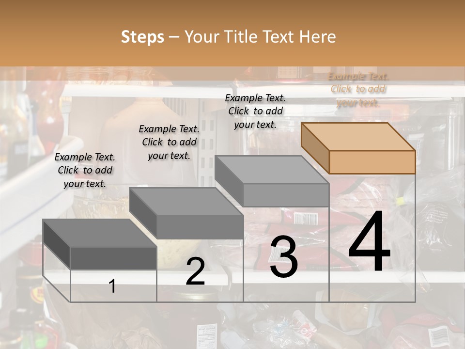 Open Ingredients Cheese PowerPoint Template