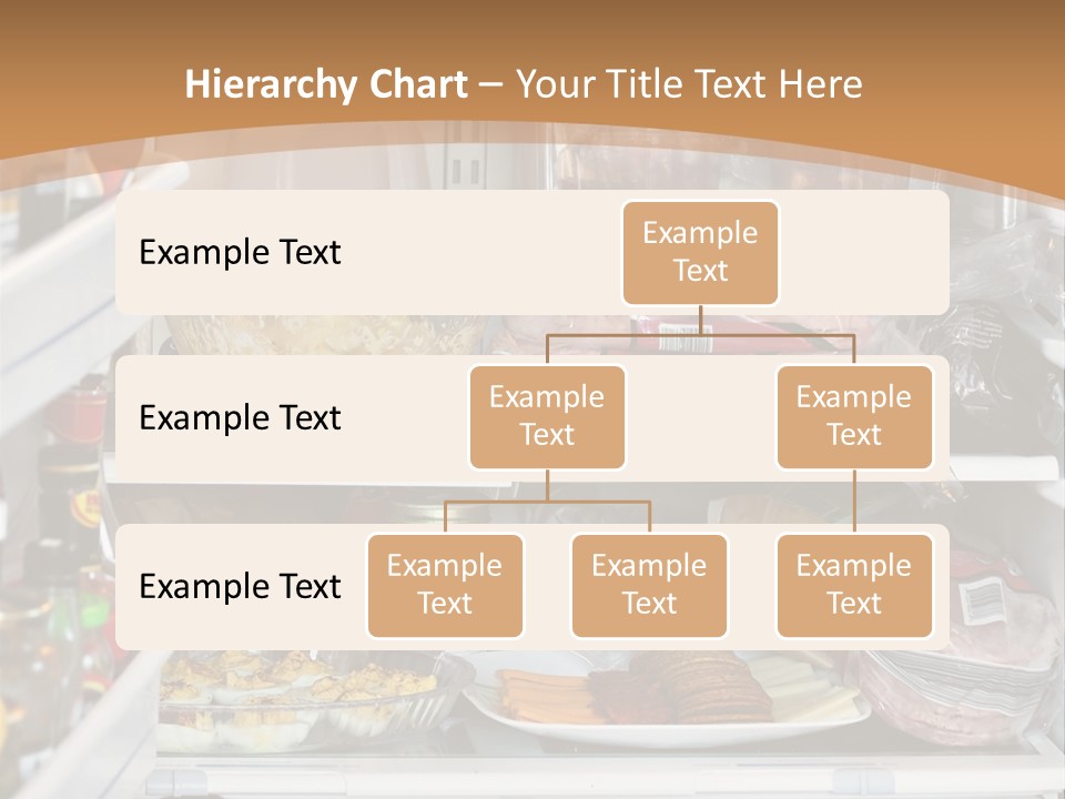 Party Products Refrigerator PowerPoint Template