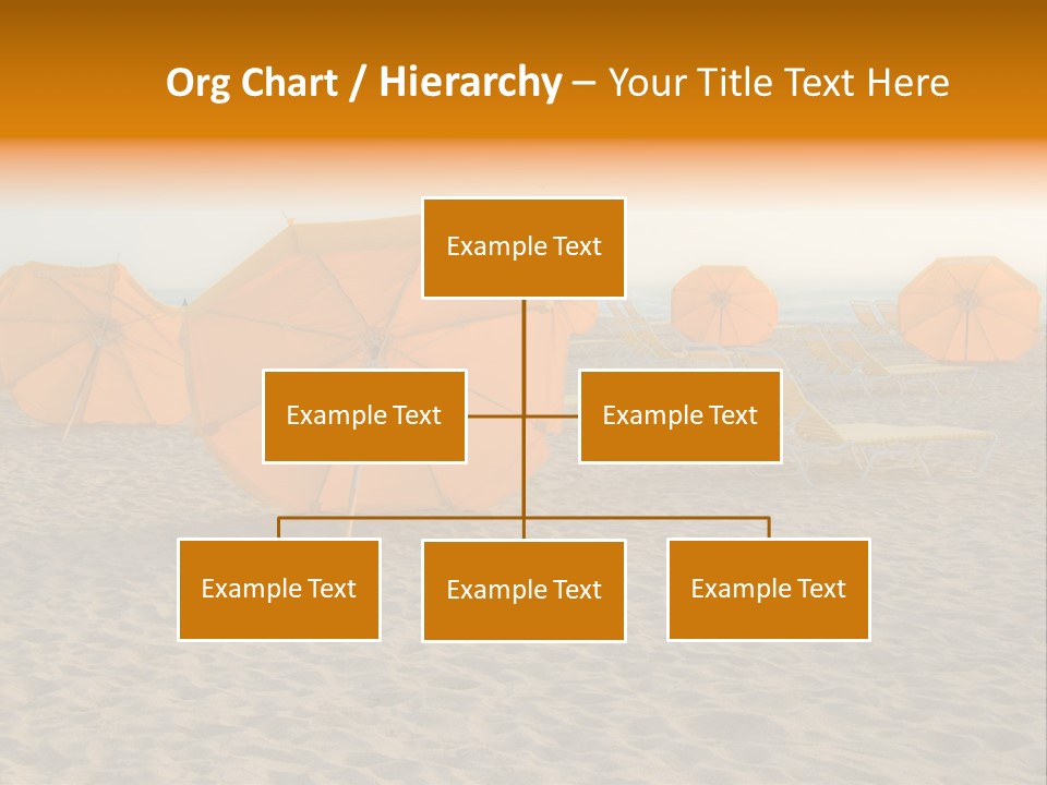 Relaxation Sand Places PowerPoint Template
