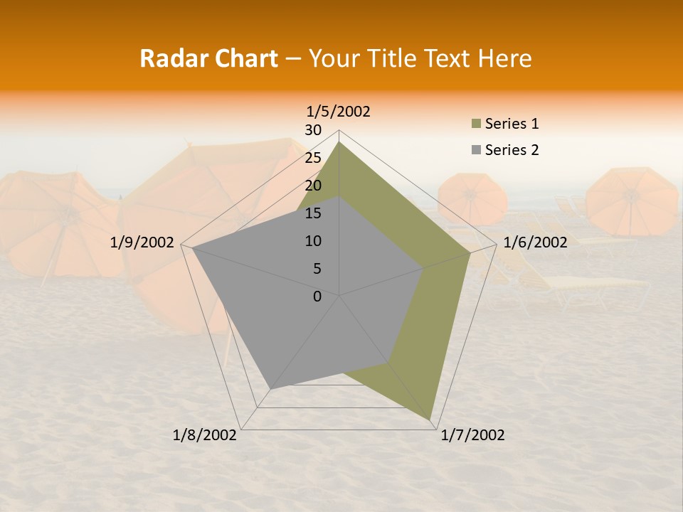 Relaxation Sand Places PowerPoint Template