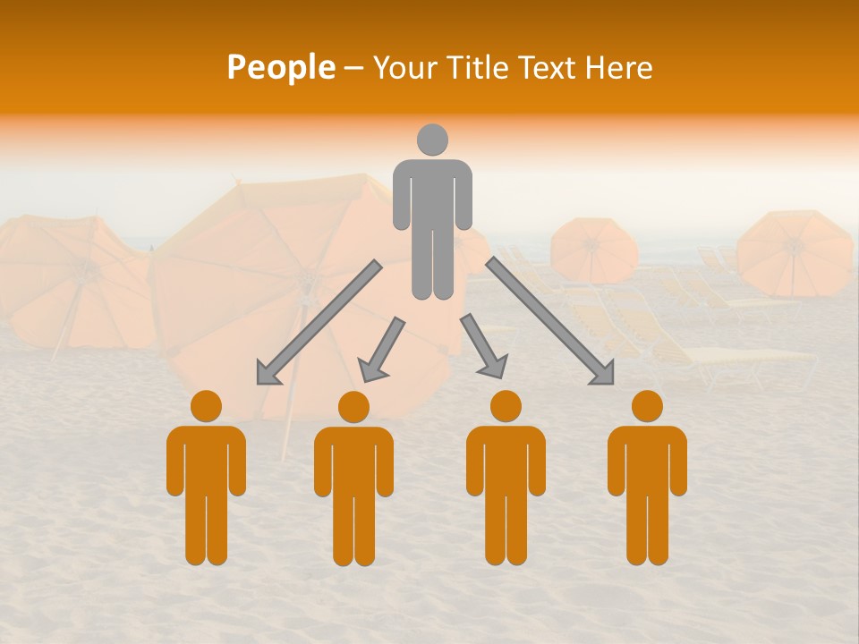 Relaxation Sand Places PowerPoint Template