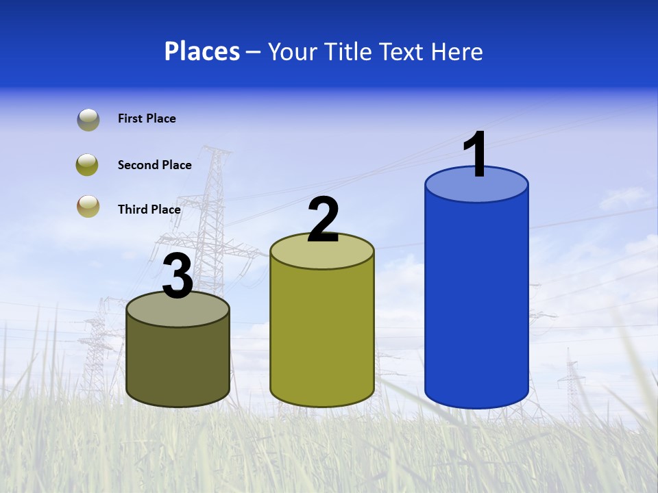 Rubber Background Studs PowerPoint Template