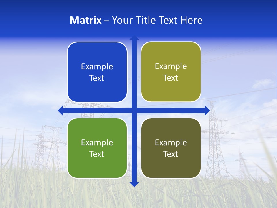 Rubber Background Studs PowerPoint Template