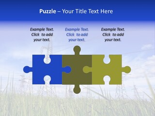 Rubber Background Studs PowerPoint Template