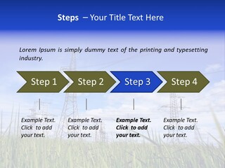 Rubber Background Studs PowerPoint Template