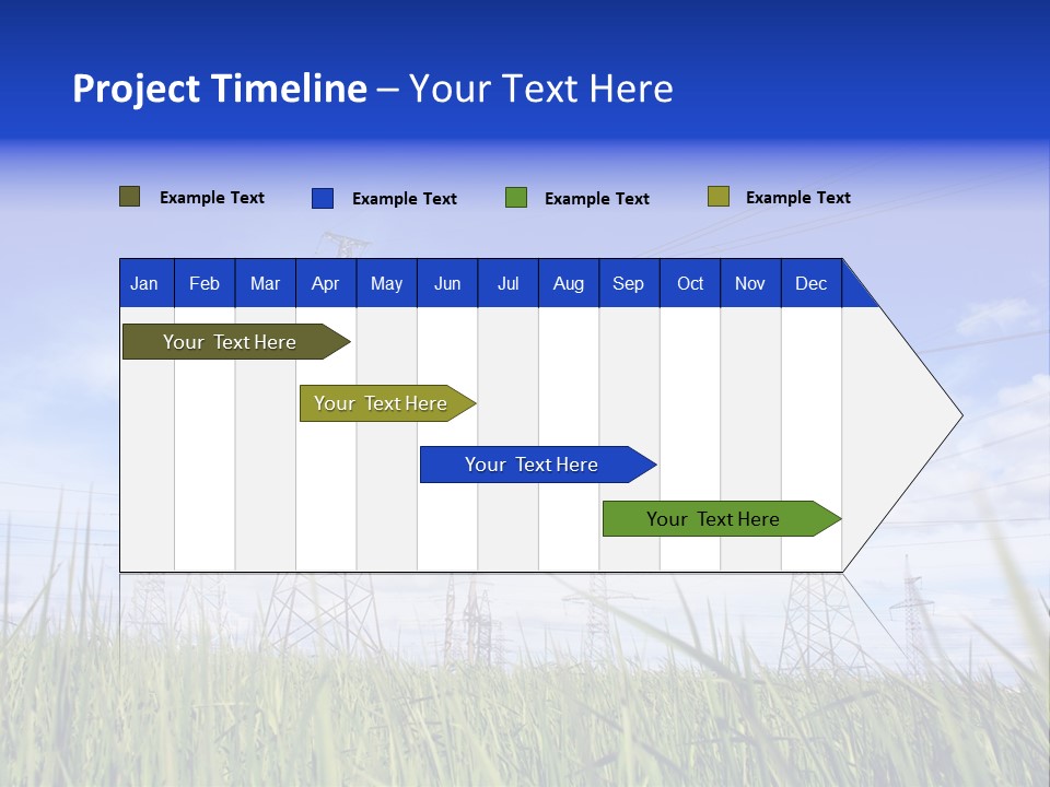 Rubber Background Studs PowerPoint Template