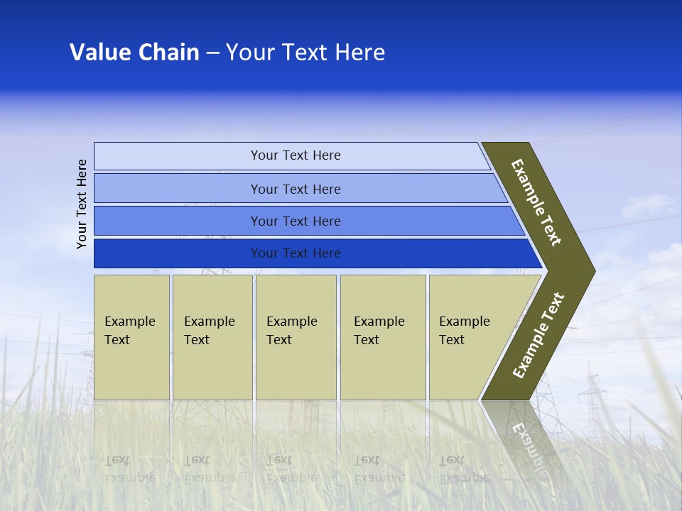 Rubber Background Studs PowerPoint Template
