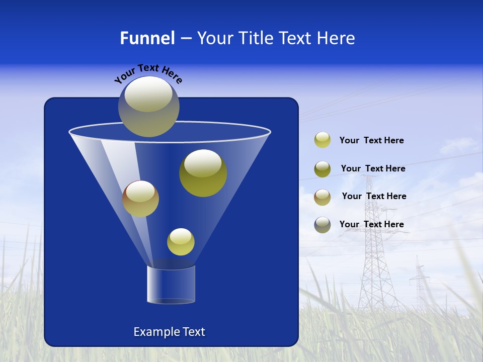 Rubber Background Studs PowerPoint Template