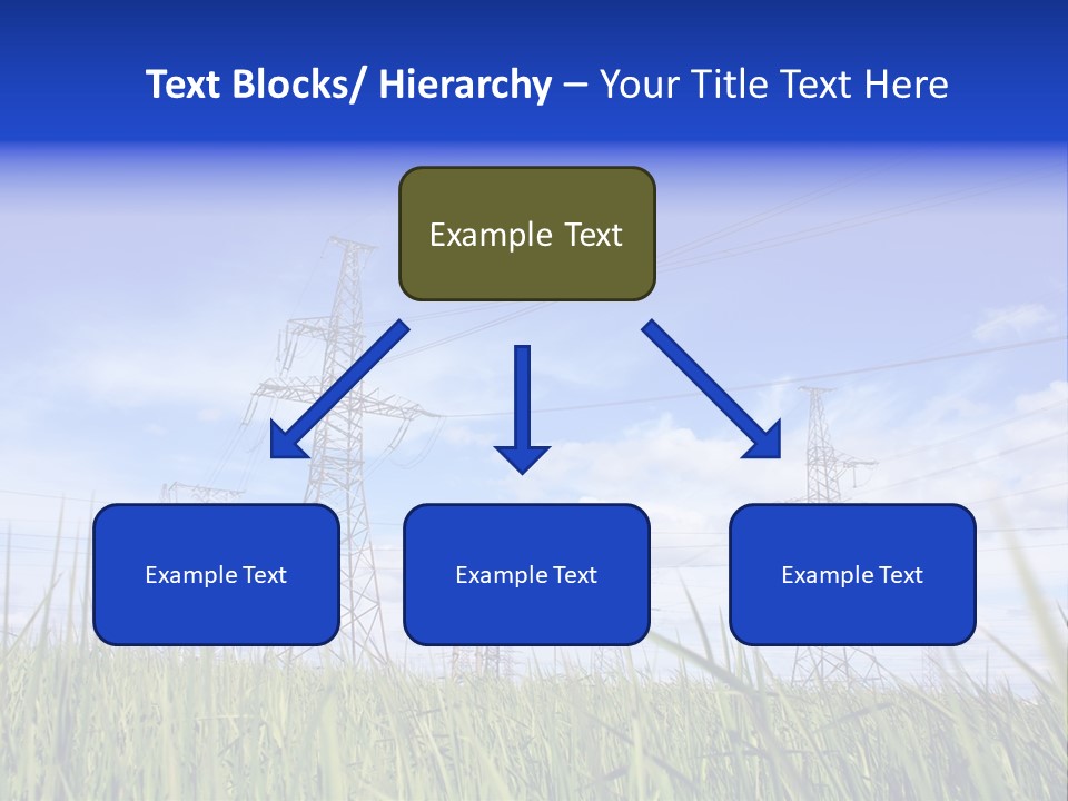 Rubber Background Studs PowerPoint Template