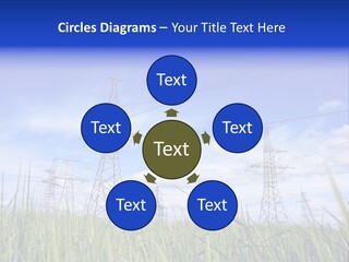 Rubber Background Studs PowerPoint Template