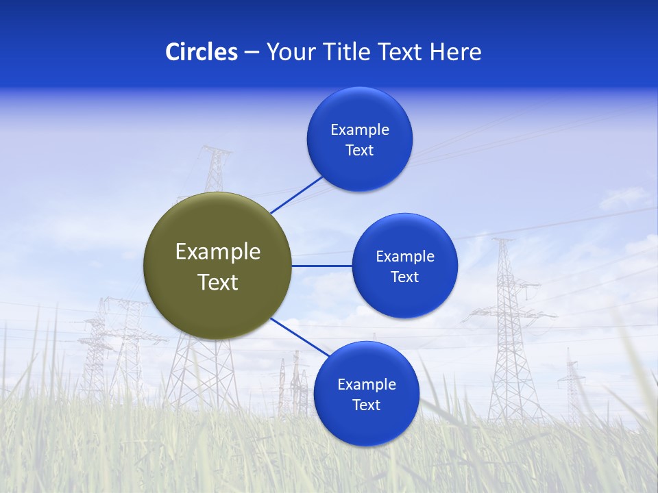 Rubber Background Studs PowerPoint Template