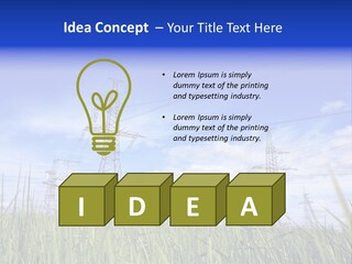 Rubber Background Studs PowerPoint Template