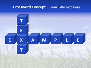 Rubber Background Studs PowerPoint Template