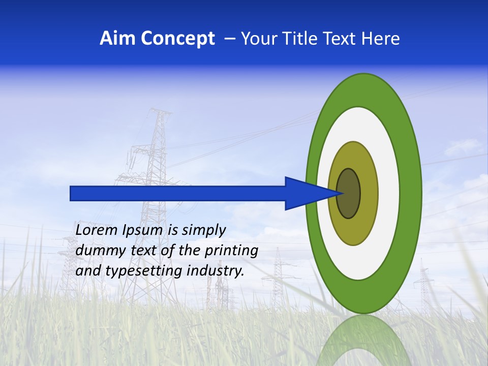 Rubber Background Studs PowerPoint Template