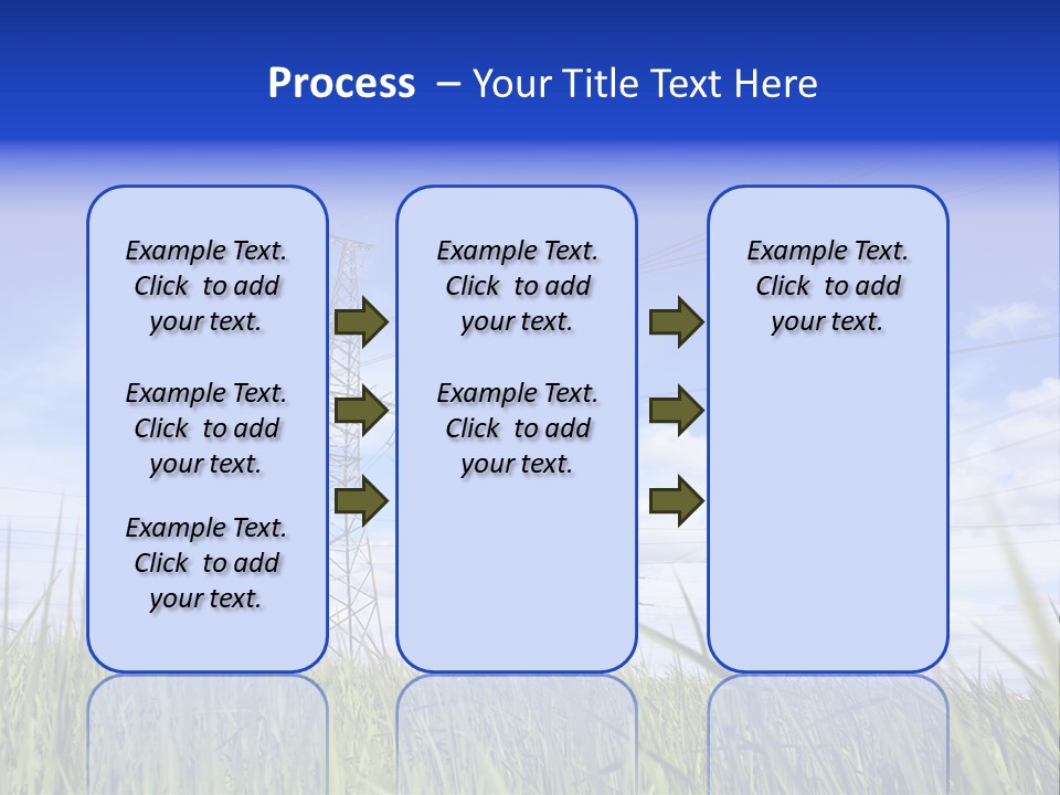 Rubber Background Studs PowerPoint Template