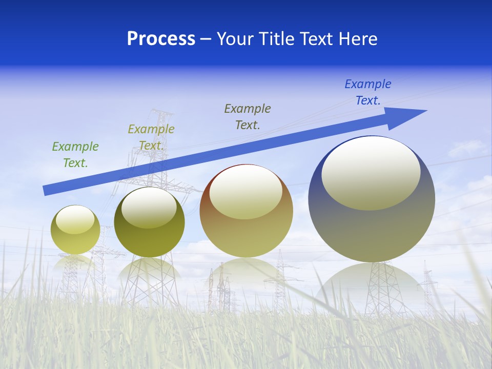 Rubber Background Studs PowerPoint Template