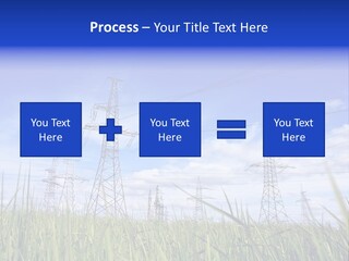 Rubber Background Studs PowerPoint Template