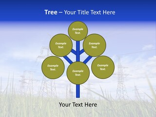 Rubber Background Studs PowerPoint Template