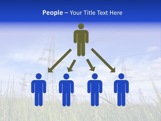 Rubber Background Studs PowerPoint Template