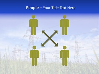 Rubber Background Studs PowerPoint Template