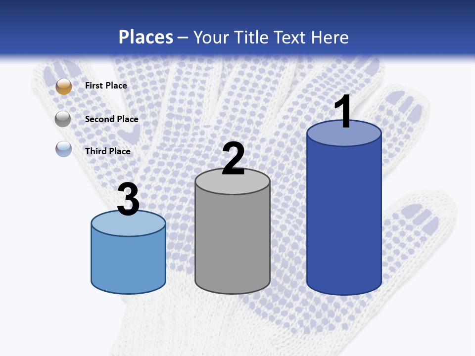 Rubber Background Studs PowerPoint Template