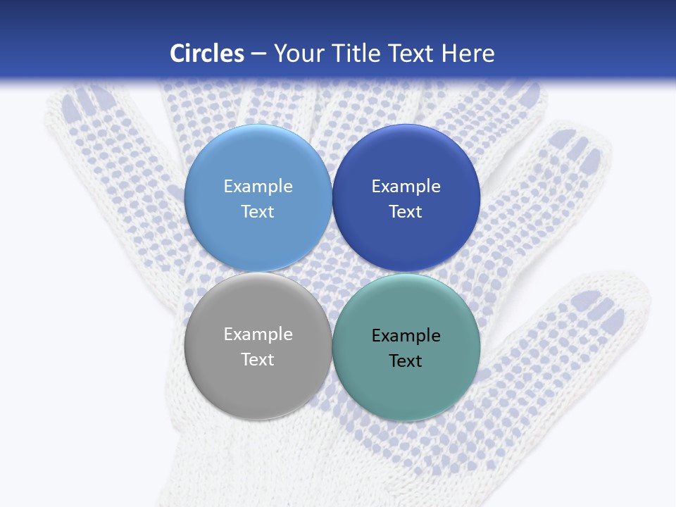 Rubber Background Studs PowerPoint Template