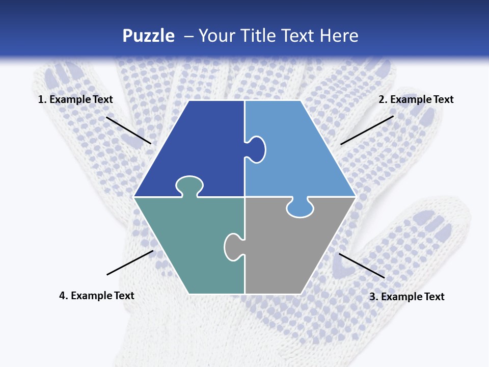Rubber Background Studs PowerPoint Template