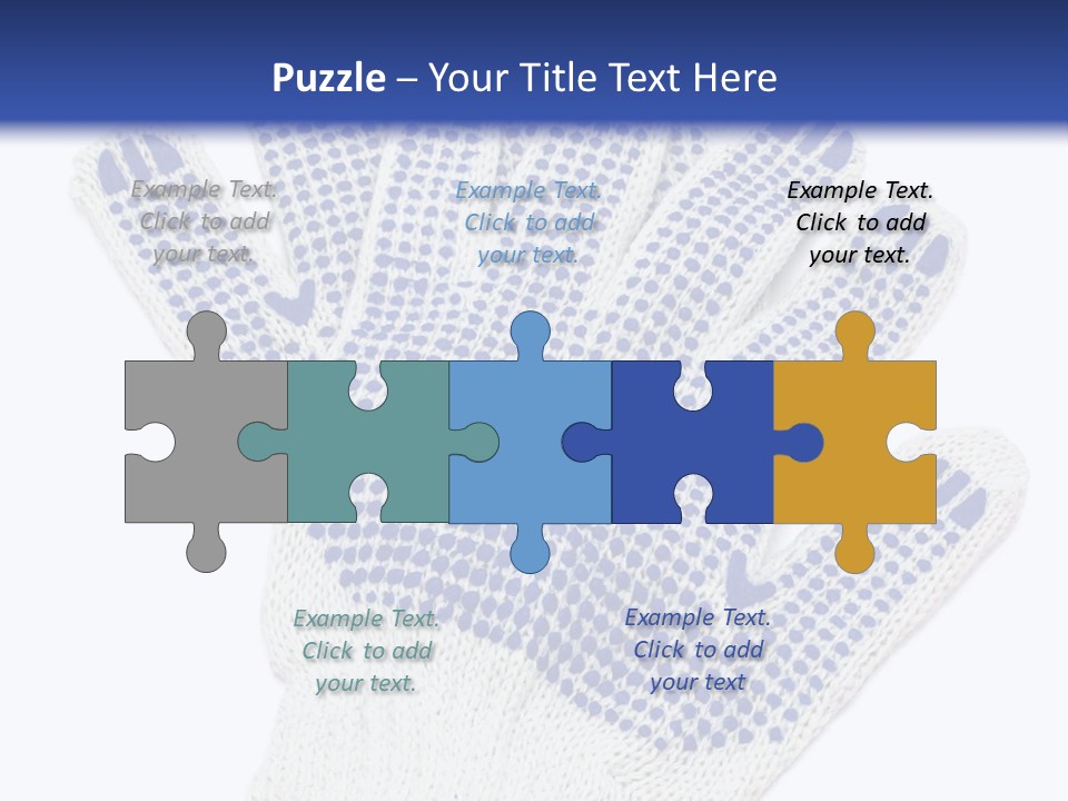 Rubber Background Studs PowerPoint Template