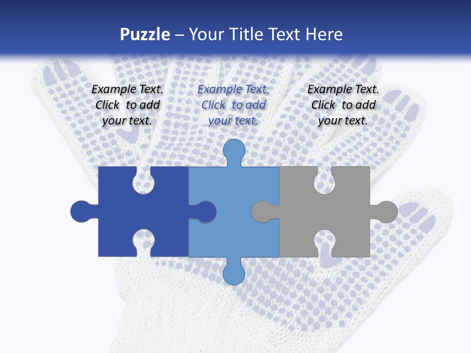 Rubber Background Studs PowerPoint Template