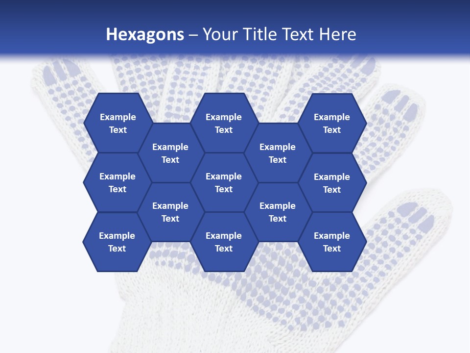 Rubber Background Studs PowerPoint Template