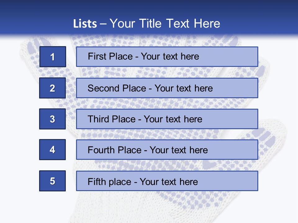 Rubber Background Studs PowerPoint Template