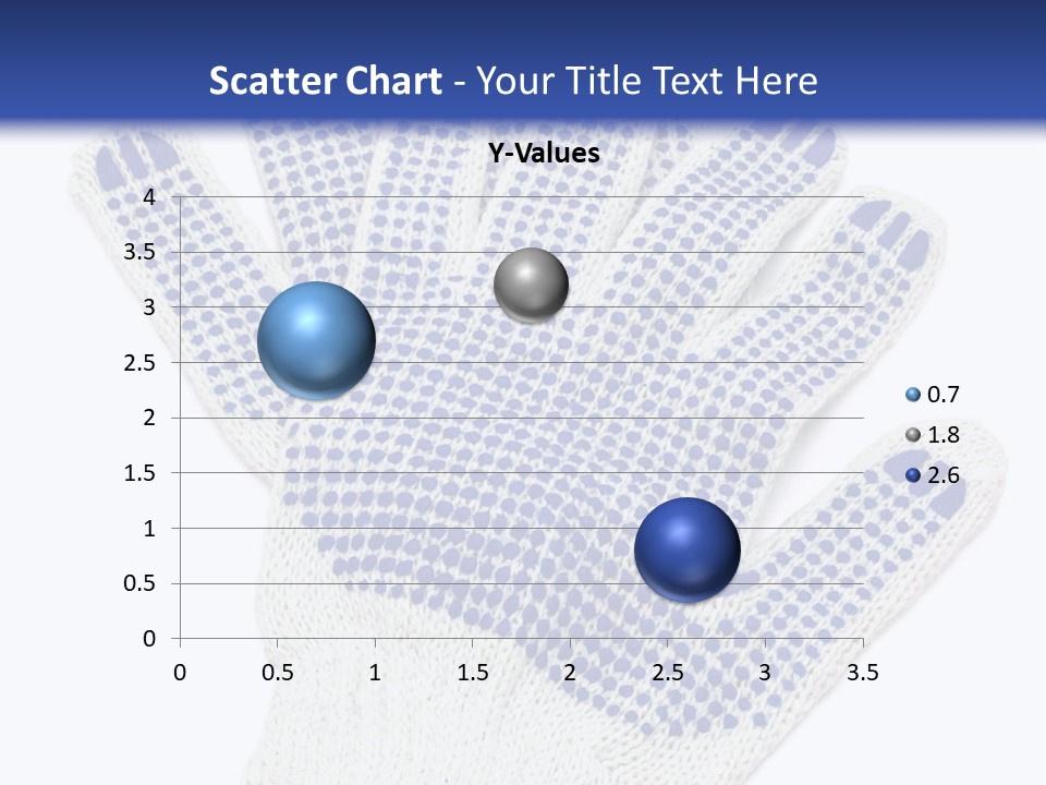 Rubber Background Studs PowerPoint Template