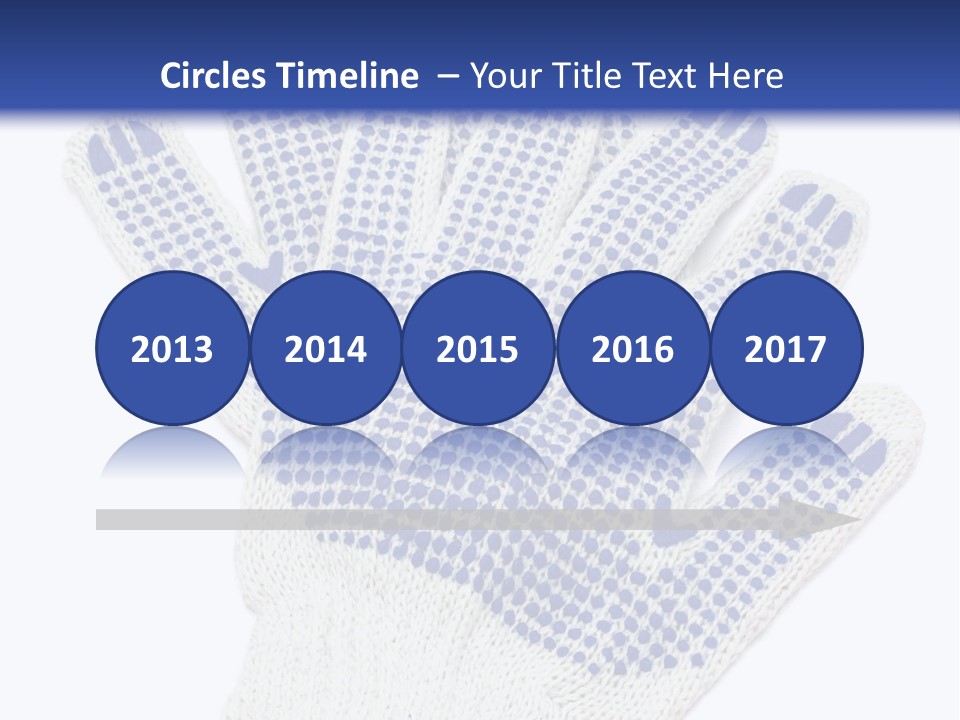 Rubber Background Studs PowerPoint Template