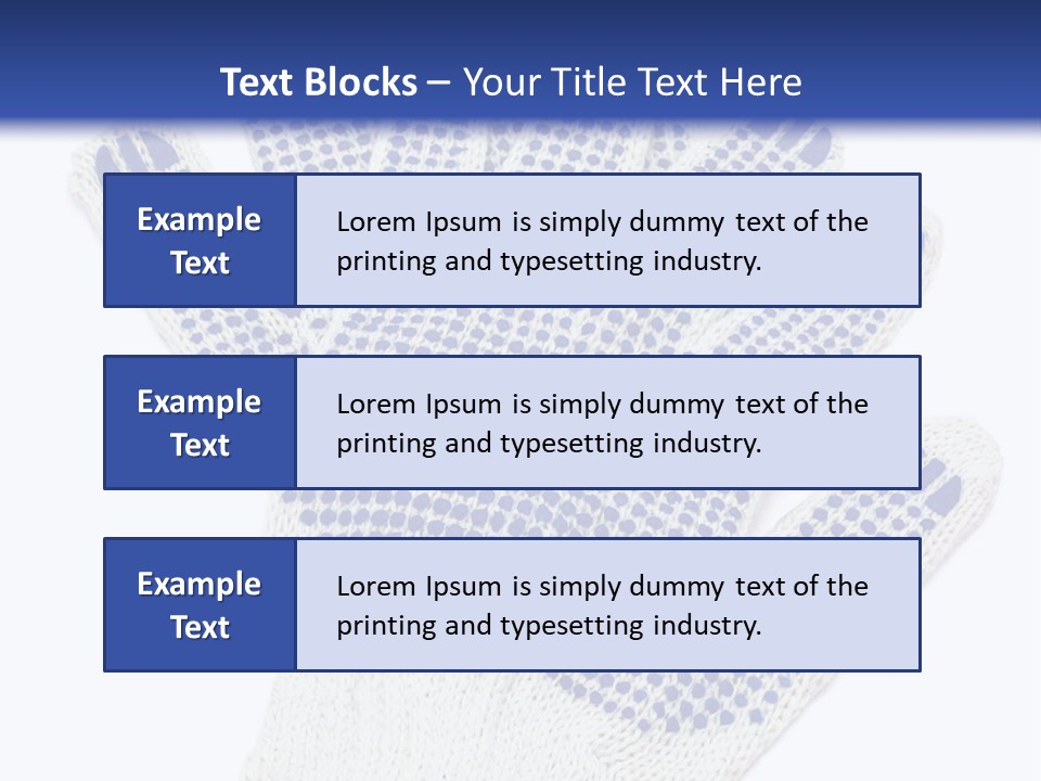 Rubber Background Studs PowerPoint Template