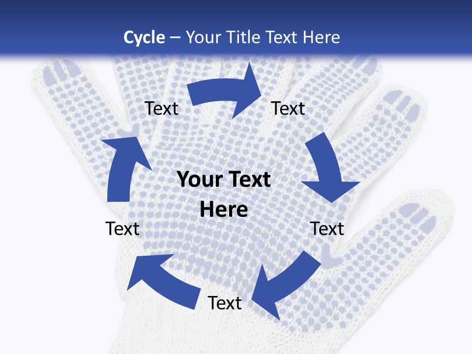 Rubber Background Studs PowerPoint Template