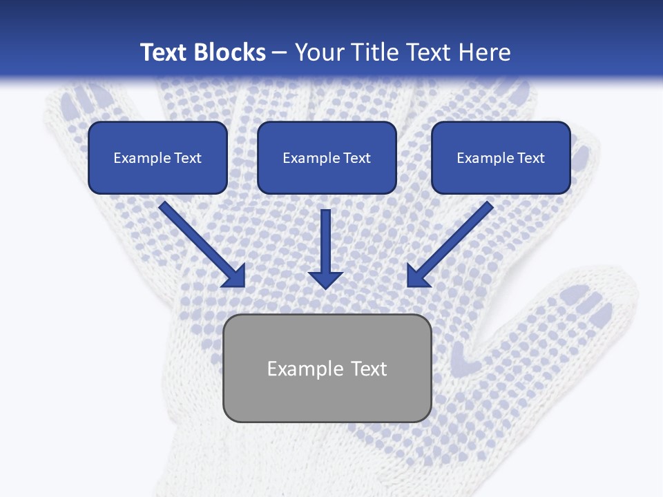 Rubber Background Studs PowerPoint Template