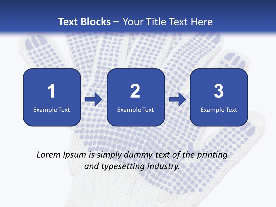 Rubber Background Studs PowerPoint Template