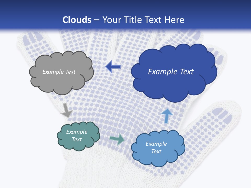 Rubber Background Studs PowerPoint Template