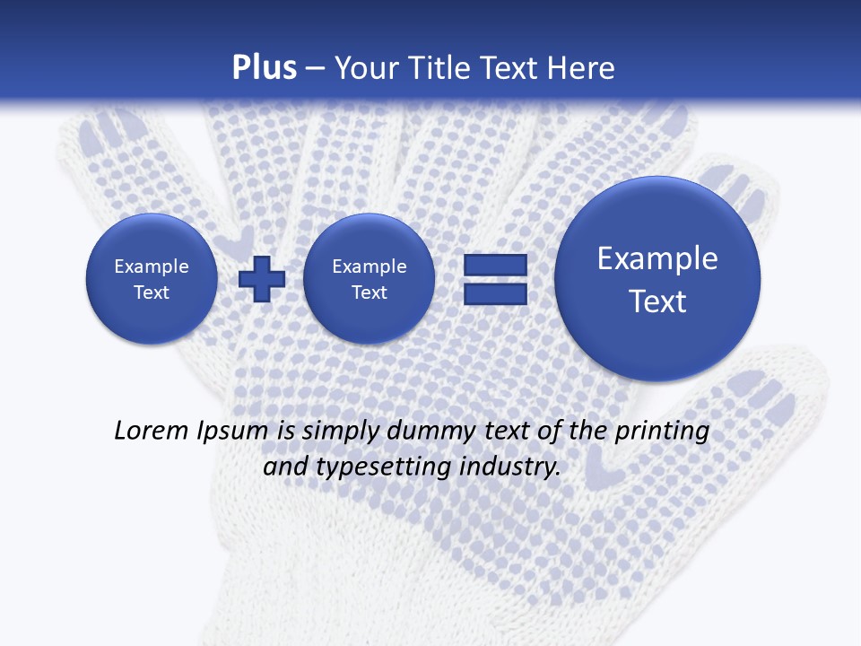 Rubber Background Studs PowerPoint Template