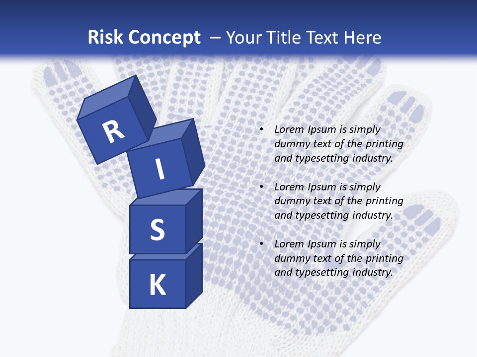 Rubber Background Studs PowerPoint Template